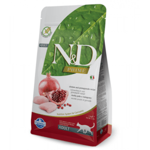 Farmina N&D Chicken And Pomegranate Adult Dry Cat Food - 300 G