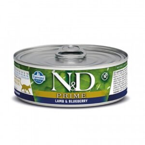 Farmina N&D Prime Lamb And Blueberry Canned Cat Food - 70 G