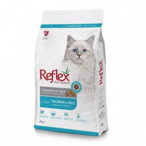 Reflex Salmon & Rice Dry Sterilized Cat Food - 2 Kg