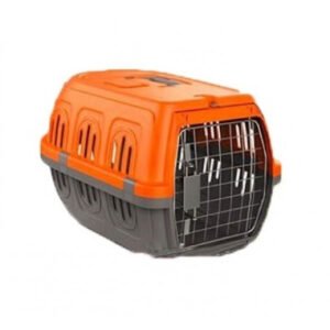 Pawise Travel Kennel Orange - 48L X 33W X 28H Cm