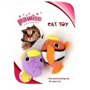 Pawise Fish Cat Toy - 2Pcs