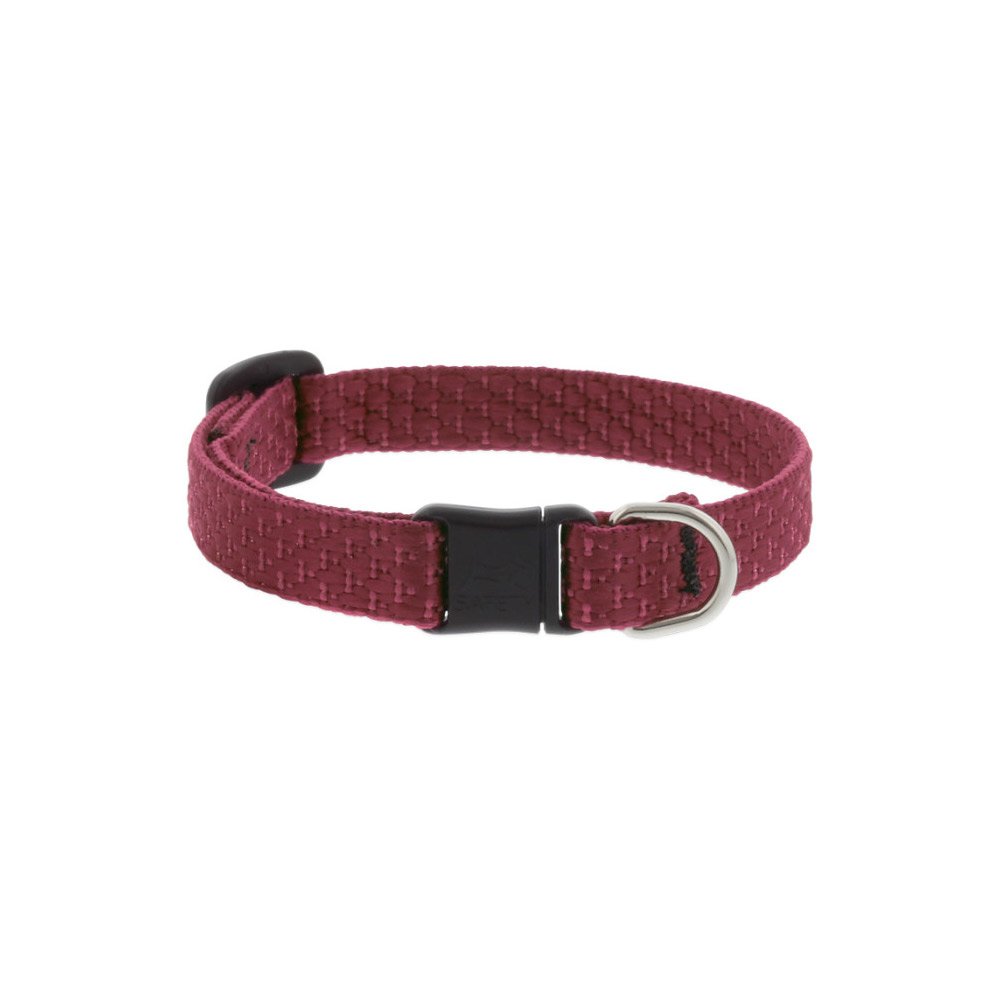 Cat-Collar-Berry.jpg Eco Safety Cat Collar - Berry- Without Bell - Image 1