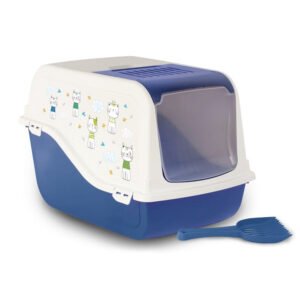 Cat Litter Box ARIEL(TOP FREE) with Cat Clipart