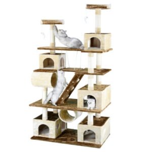 87 Cat Tree Climber With Swing
