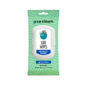 Earthbath Ear Wipes (Witch Hazel & Chamomile)  30 Wipes