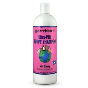 Earthbathâ® Ultra-Mild Puppy Shampoo, Wild Cherry, Tearless & Extra Gentle, Made In Usa, 16 Oz