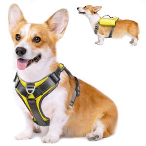 Fida Dog Harness – Yellow - Medium