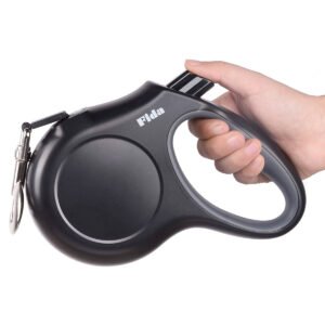 Fida Retractable Dog Leash (JFA Series) - L- Black