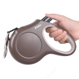 Fida Retractable Dog Leash (JFA Series) - L- Brown