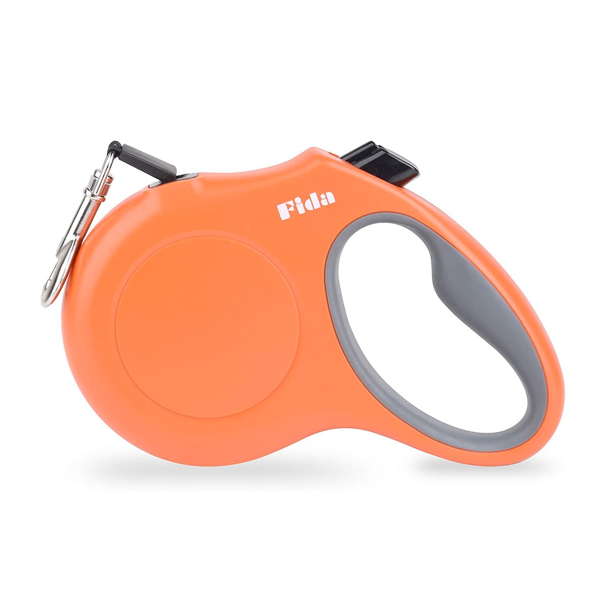 Fida-Retractable-Dog-Leash-Orange.jpg Fida Retractable Dog Leash (JFA Series) - XS- Orange - Image 1