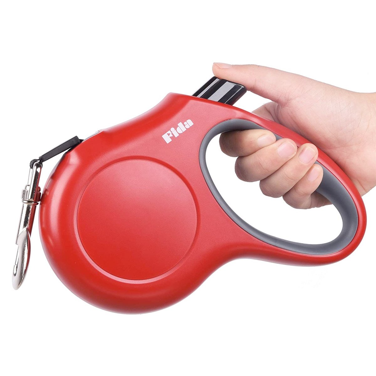 Fida-Retractable-Dog-Leash-Red-L.jpg Fida Retractable Dog Leash (JFA Series) - Image 1