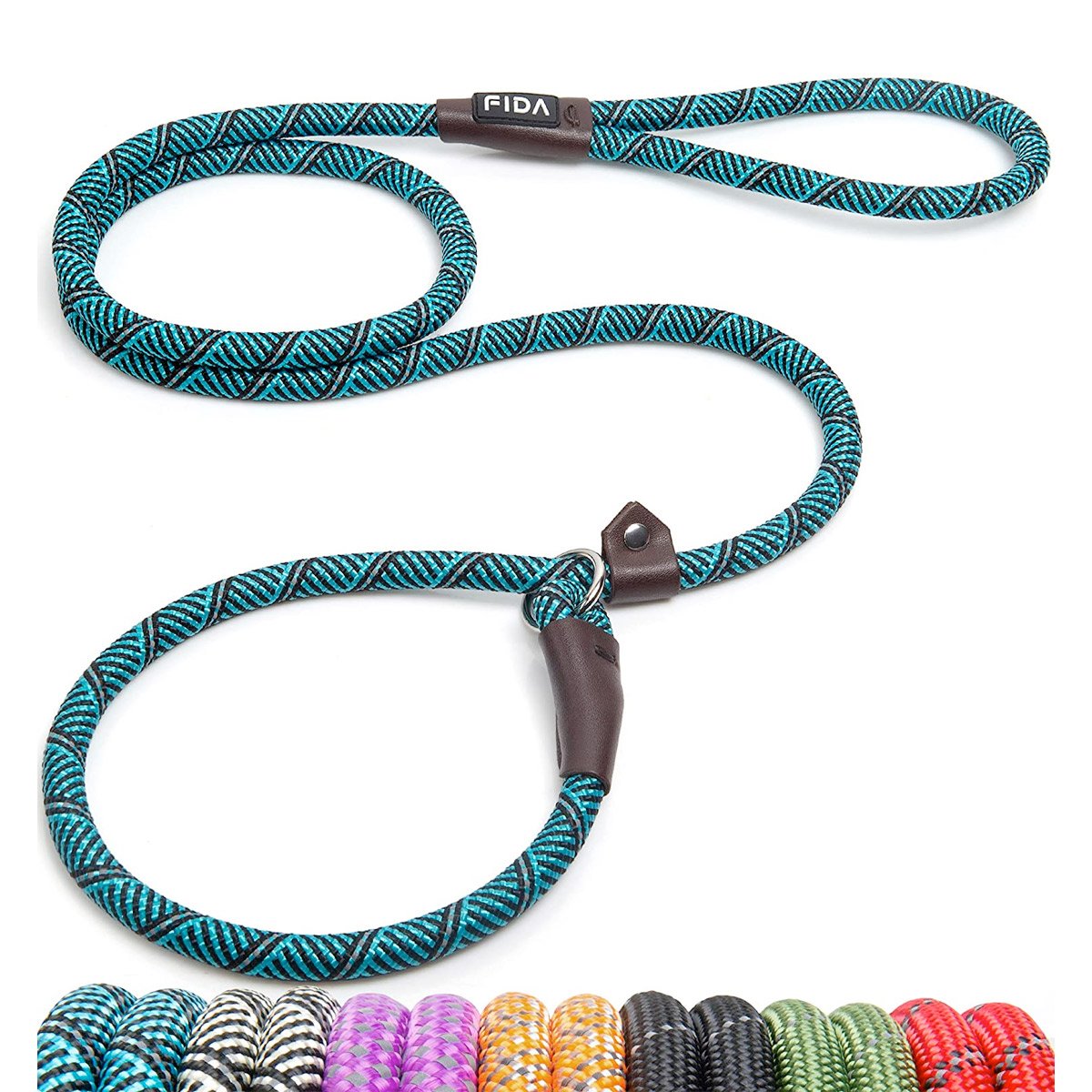Fida-Slip-Lead-BLUE.jpg Fida Durable Slip Lead Dog Leash / Training Leash
