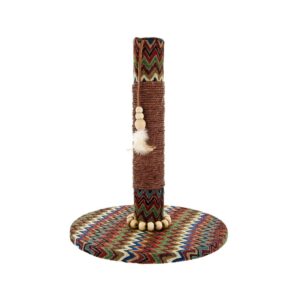 Ethnic Cat Scratching Post  Cat Pole