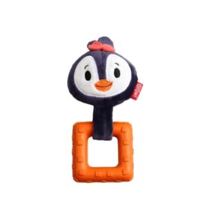 Gigwi Suppa Puppa Penguin With Squeaker Inside  Plush/Tpr (Extra Small)