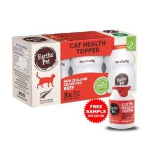 Earthz Pet New Zealand - Grass Fed Beef Health Topper for Cats