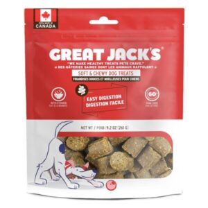 Great JackS Easy Digestion Grain-Free Dog Treats 9.2Oz / 261Gm