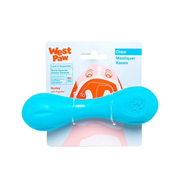 Westpaw Design Hurley Dog Bone - Small-Aqua