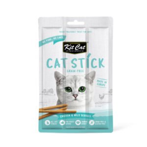 Kit Cat Grain Free Cat Stick - Chicken & Wild Berries 15g