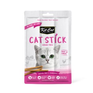 Kit Cat Grain Free Cat Stick - Chicken Duck & Cranberries 15g