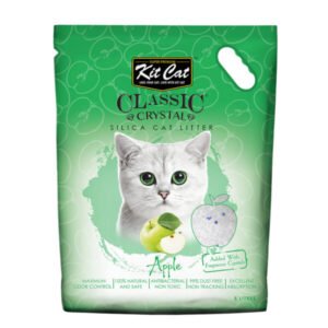 Kit Cat Classic Crystal Cat Litter  Apple (5 Litres)
