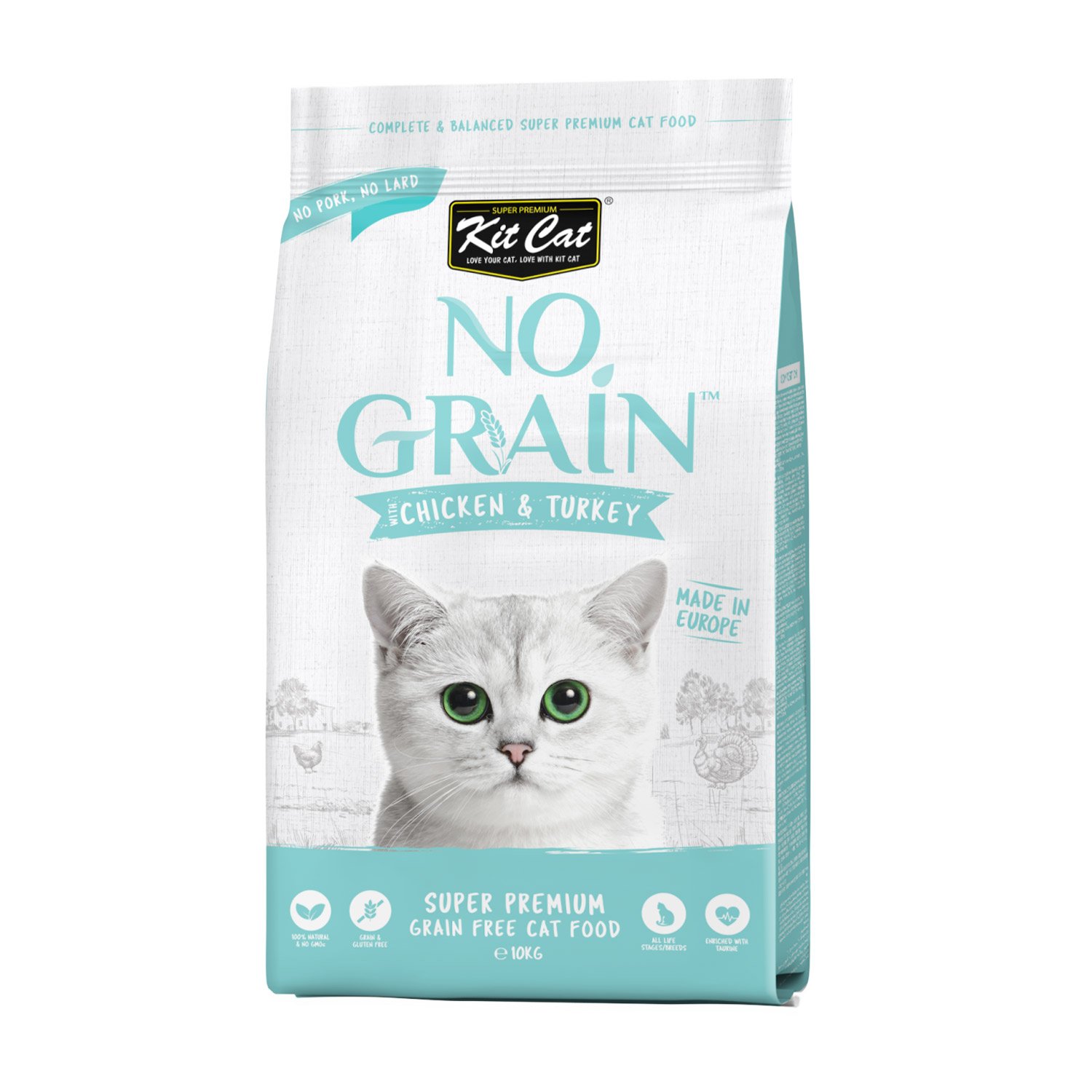 Kit-Cat-NoGrain-Chicken-Turkey.jpg Kit Cat No Grain With Chicken And Turkey - Image 1