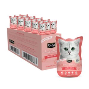 Kit Cat Petite Pouch 70g- - Chicken & Beef (1 Box -24pcs)