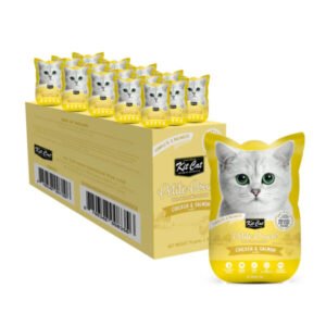 Kit Cat Petite Pouch 70g- - Chicken & Salmon (1 Box -24pcs)