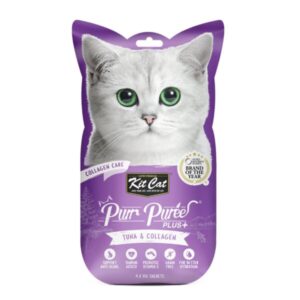 Kit Cat Purr Puree Plus+ Tuna & Collagen (Collagen Care)