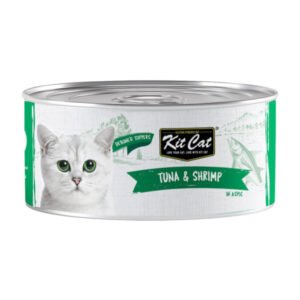 Kit Cat Deboned Tuna & Shrimp Toppers 80G (1 Box -24Pcs)