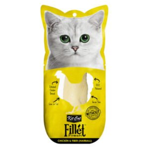 Kit Cat Fillet Fresh Chicken And Fiber (Hairball)