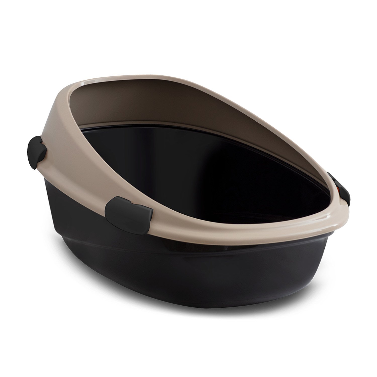 Litter-tray-Pin-Up-Maxi-Tan.jpg Litter tray Pin Up Maxi (66cm x 49cm x 34cm) - Tan - Image 1
