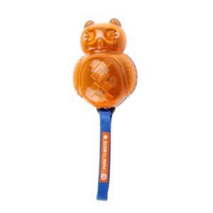 Push To Mute Owl Blue/Orange Solid/Transparent