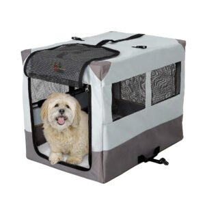 Canine Camper Sportable Tent Dog Crate, - 30" L X 21.75" W X 24" H