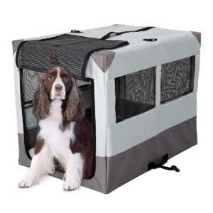 Canine Camper Sportable Tent Dog Crate, - 36" L X 25.5" W X 28" H