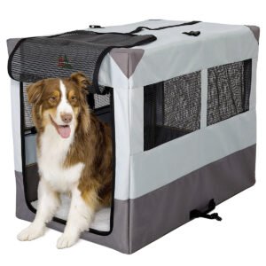 Canine Camper Sportable Tent Dog Crate,