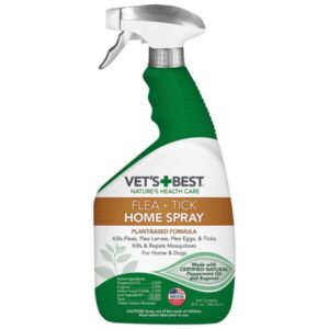 VetS Best Flea And Tick Home Treatment Spray 32 Oz
