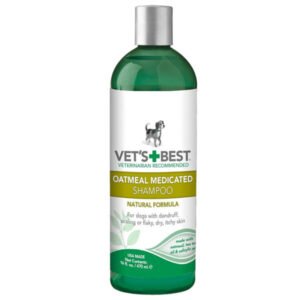 VetS Best Oatmeal Medicated Dog Shampoo (16-Oz)