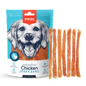 Wanpy Chicken Jerky - Bars 100g