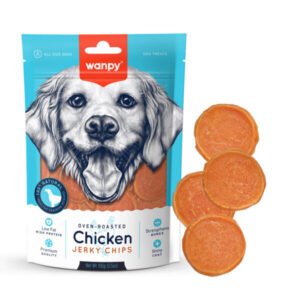 Wanpy Chicken Jerky - Chips 100g