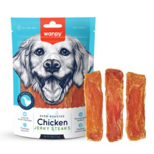 Wanpy Chicken Jerky - Steaks 100g