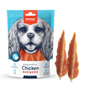 Wanpy Chicken Skewers 100G