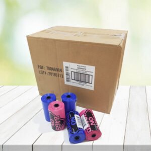 Rainbow Individual Pickup Bags Refill Rolls 1 Box(60 Nos)