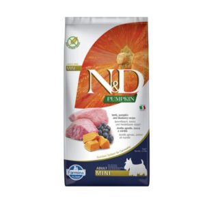 Farmina N&D Lamb & Blueberry Adult Dog Mini Dry Dog Food - 7 Kg