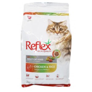 Reflex High Quality Adult Cat Food With Gourmet Chicken and Rice, 2 Kg