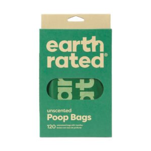 Earth Rated Easy-Tie Handle Poop Bags â€“ 120 bags