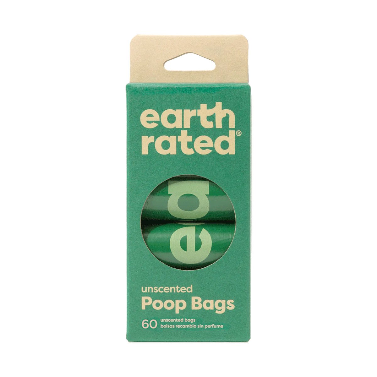 earthrated-Refill-rolls-60-unscented.jpg Earth Rated Dog Poop Bags – Refill Rolls - Image 1