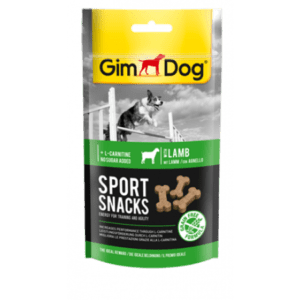Gimdog Sport Snacks Mini-Bones With Lamb - 60G