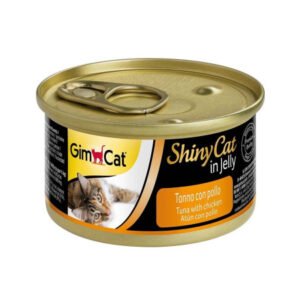 Gimcat Shinycat With Chicken And Tuna In Jelly - 70 G - Pack Of 12