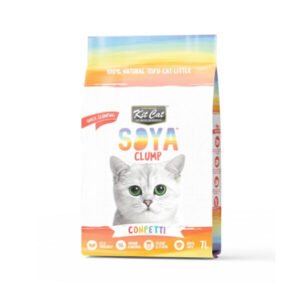 Kit Cat Soya Clump Soybean Litter  Confetti 7L(1 Box  6Pcs)