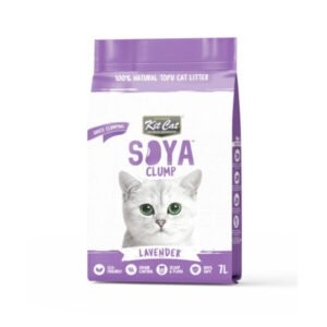 Kit Cat Soya Clump Soybean Litter  Lavender 7L(1 Box  6Pcs)